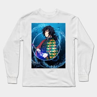 The last Water Pillar Giyu Long Sleeve T-Shirt